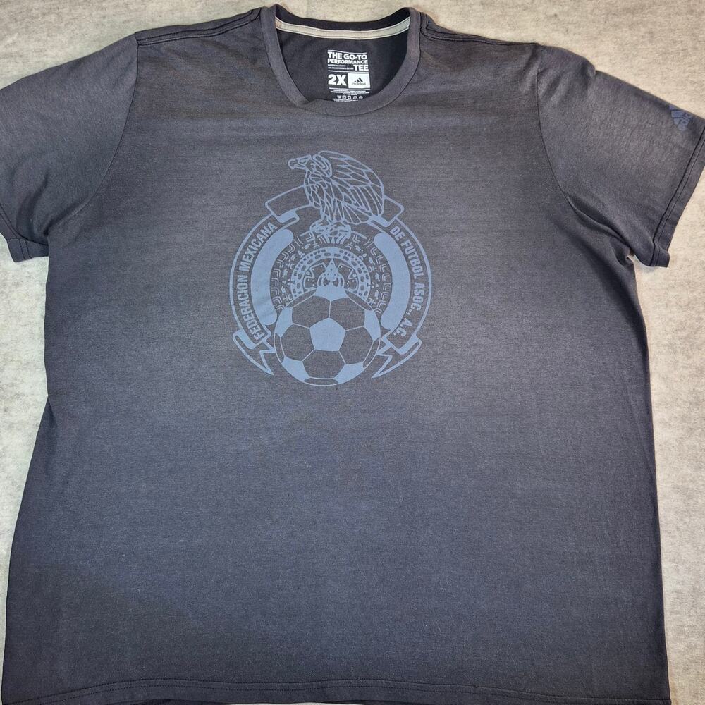 ADIDAS MEXICO NATIONAL TEAM GO-TO PREFORMANCE TEE SIZE 2XL - Picture 5 of 8